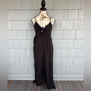 Aerie Tie Front Jumpsuit